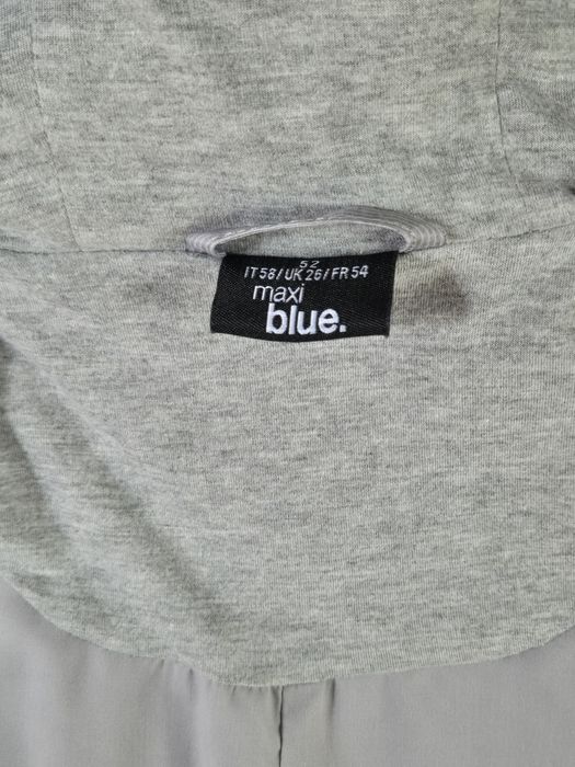Lekka kurtka z kapturem maxi blue  roz.52. XXL