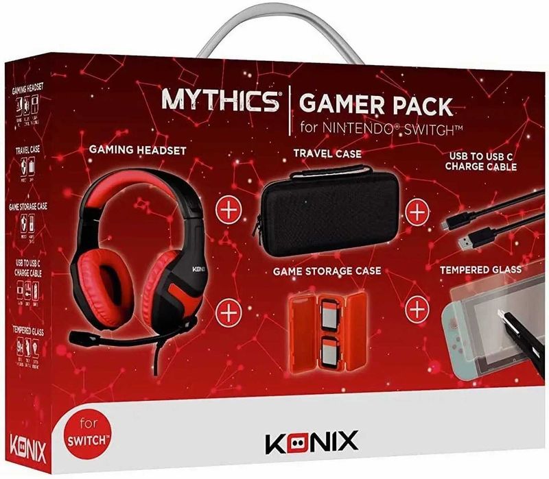 Zestaw akcesoriów KONIX Mythics KX-GPK-NS
