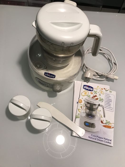 Panela de cozer a vapor - comida de bebé