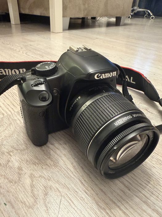 Canon EOS 450D + obiektyw 18-55mm IS + torba Lowepro | Stan BDB