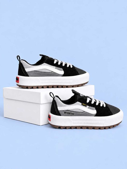 (2418) Кросівки Кеди Vans Old Skool MTE-1 (37-41) - чорні з сірим венс ванс венси