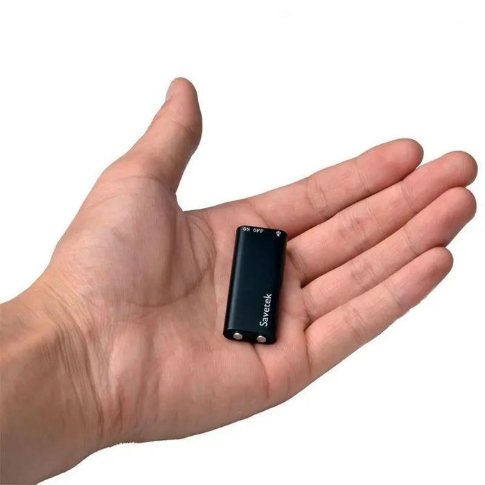 Диктофон Savetek 200 (GS-R01s) , 4, 8 або 16 Гб пам'яті.
