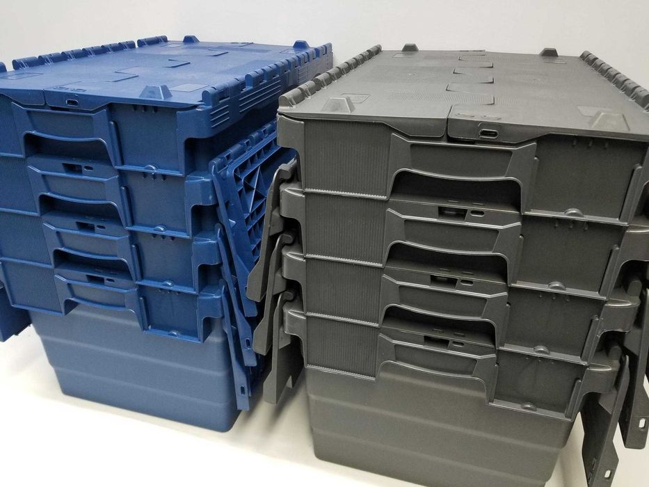 Pojemnik Kurierski Transportowy Magazynowy Kosz Skrzynka Plastikowa