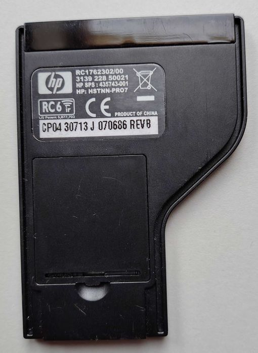 Pilot HP Pavilion ExpressCard Media Remote HSTNN‑PR07, 435743‑001