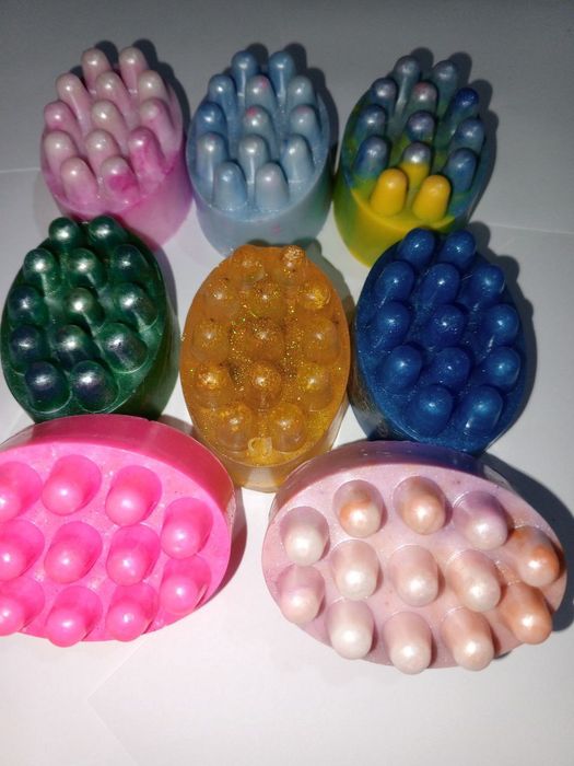 Массажное мыло ручной работы