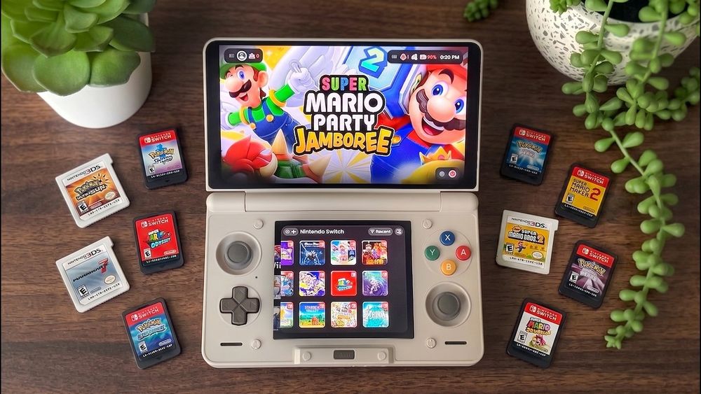 Прошивка і налаштування портативних консолей (Anbernic, Retroid, Switch)