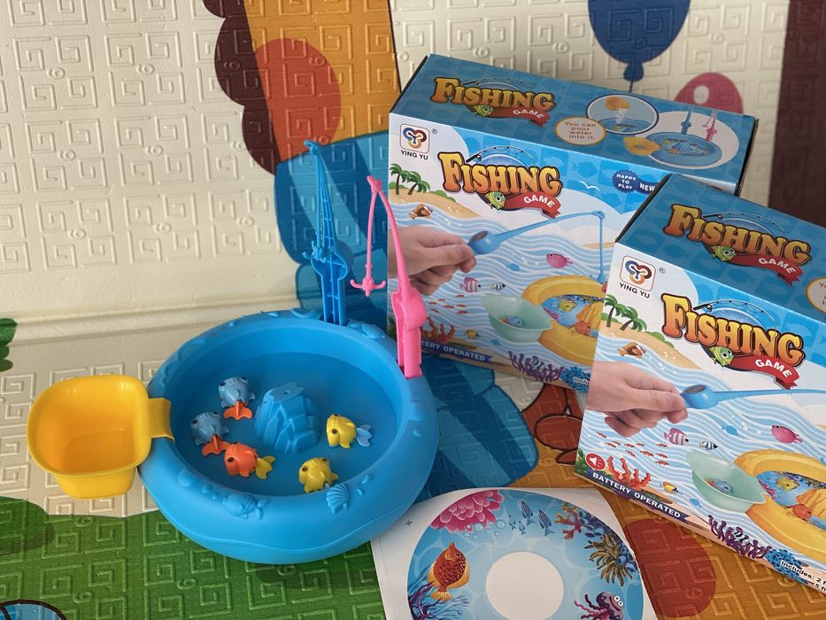 Музична риболовля, рибалка, музыкальная рыбалка, розвиваюча іграшка