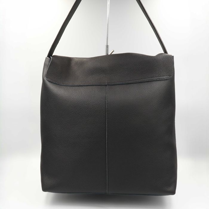 Сумка жіноча шкіряна leather 5038 Black Сумка женская кожаная большая