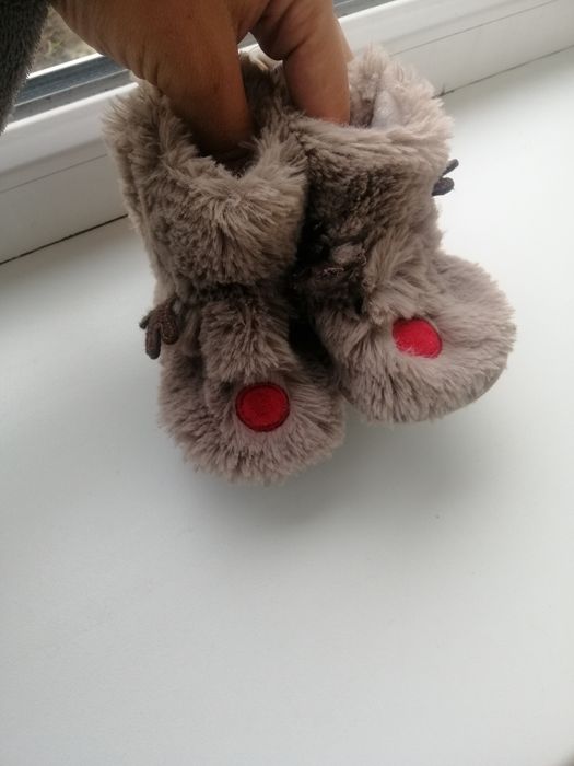 Теплі капчики  пінетки