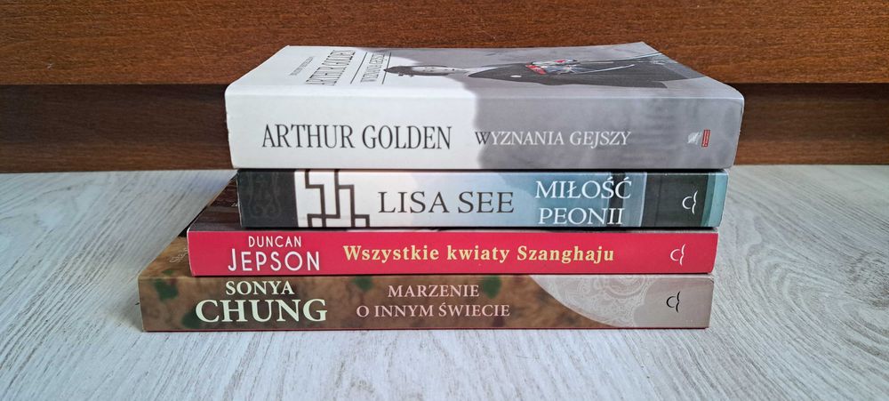 Golden Wyznania gejszy Lisa See Miłość Peonii Jepson Wszystkie kwiaty