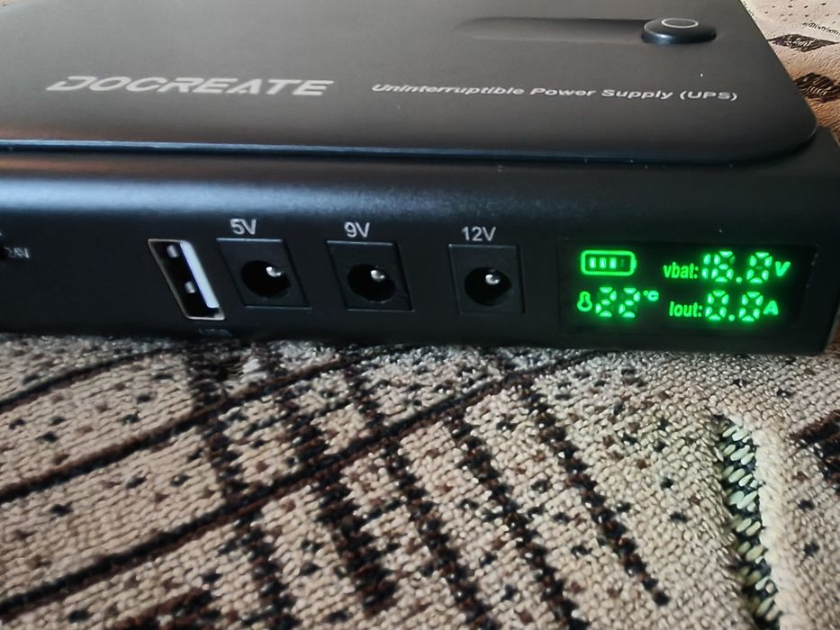 ИБП UPS для роутера DOCREATE DC1036L 36Вт