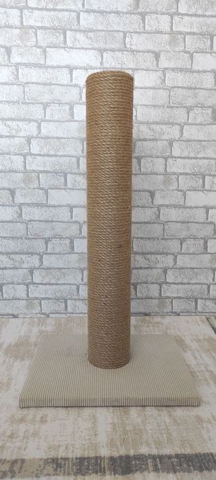 Drapak dla kota 70 cm - ręcznie robiony, naturalna lina jutowa