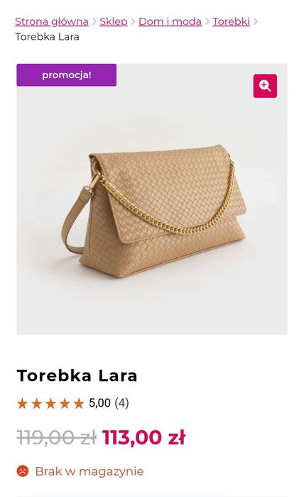 Avon torebka Lara
