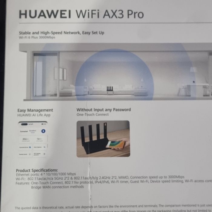 Router HUWAEI WiFi AX3 Pro