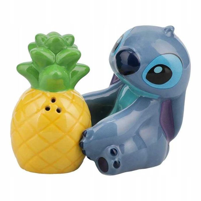 DISNEY LILO I STITCH Zestaw Solniczka Plus Pieprzniczka Ananas Nowy