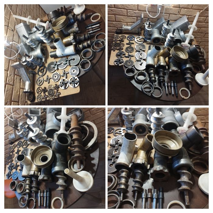 Промышленные , ножи, сетки, пальцы: мим 600,  300(380вт),горловины ,шн