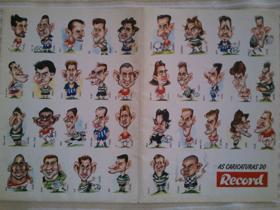 Colecção, As Caricaturas do Record de 2002, de Carlos Laranjeira