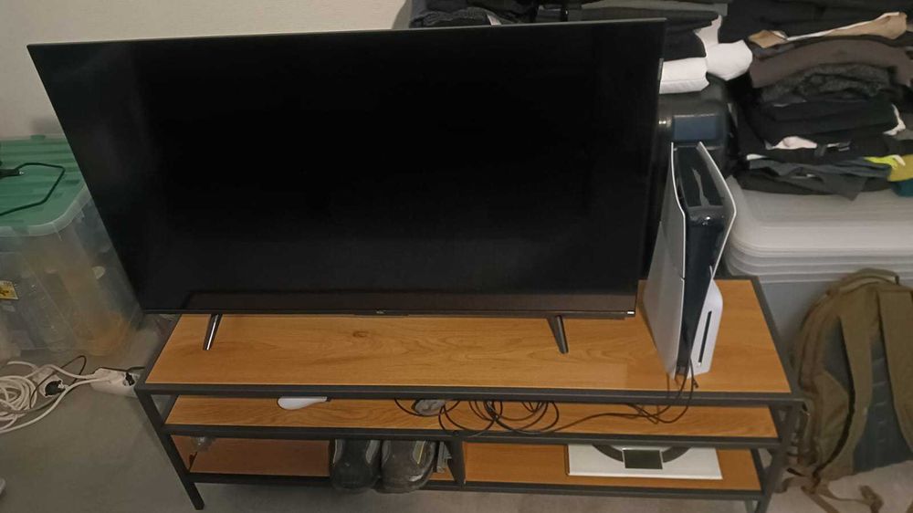 Conjunto Tv + playstation 5 + móvel Tv