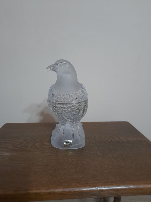 Figura szklana orzeł Huta Sudety