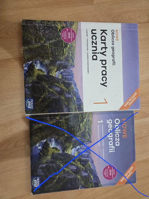 Podręcznik nowe oblicza geografi klasa 1+karty pracy