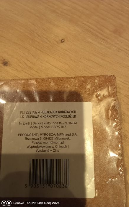 Podkładki pod kubki