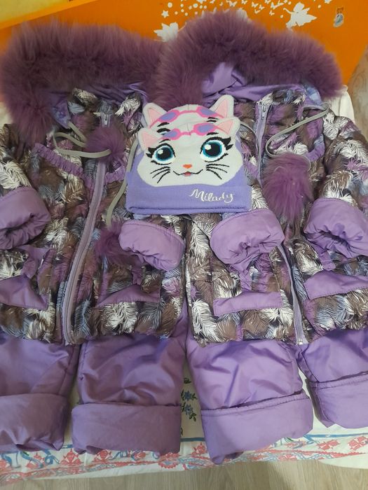 Комбінезони   для   двійні +шапочки