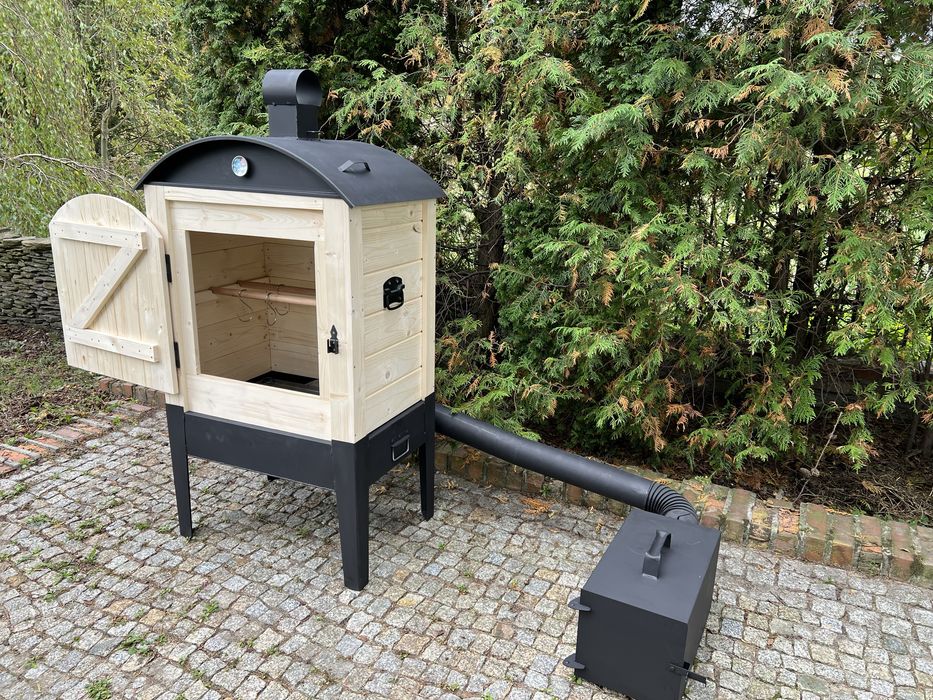 Wędzarnia PREMIUM Drewniana Ogrodowa 70