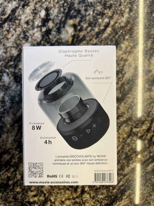 Głośnik Moxie LED Multicolor