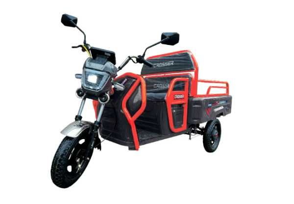 Електротрицикл вантажний Crosser CARGO 12 60V/32Ah/1000W 2025 - Сірий