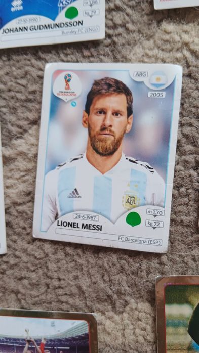 Vendo cartas do ano 2018 fifa world cup russia/ para cardeneta