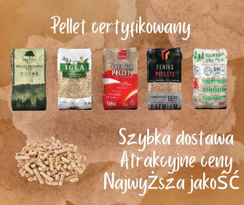 Pellet drzewny Lava Olimp Feniks Olczyk Beskidy Barlinek A1 A2