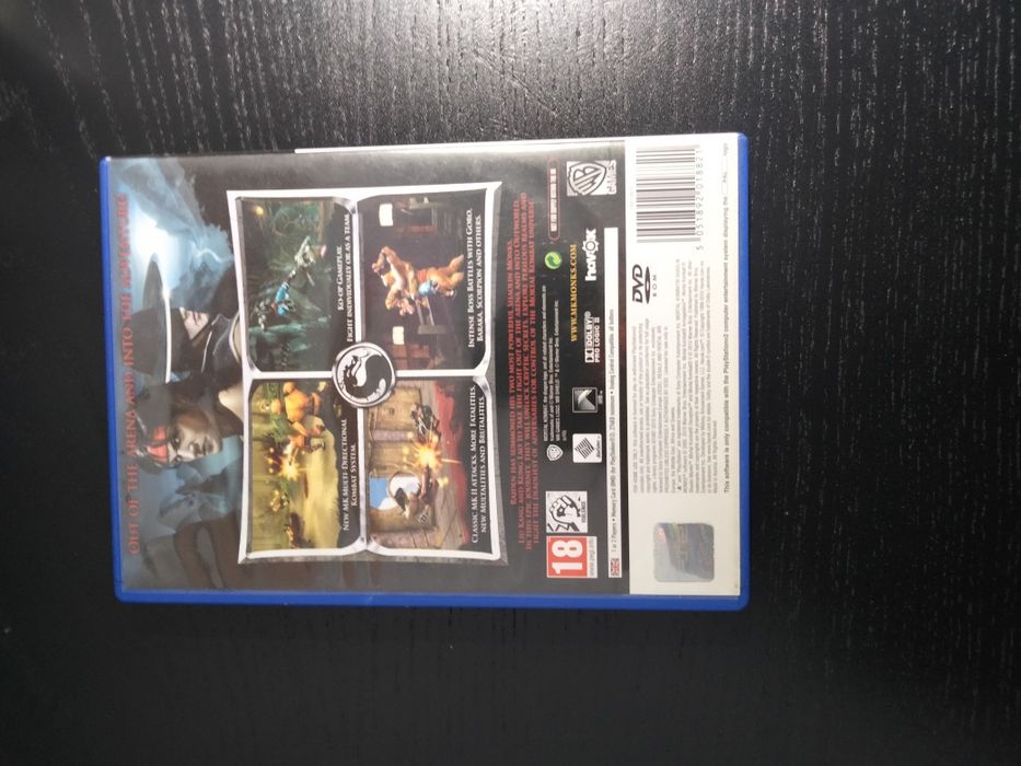 Jogo Mortal Kombat Shaolin Monks da PS2