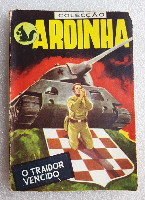Antigo Mini Livro ~ "O TRAIDOR VENCIDO" ~ Coleção Ardinha nº3 ~ Edições Salesianas ~ Anos 70