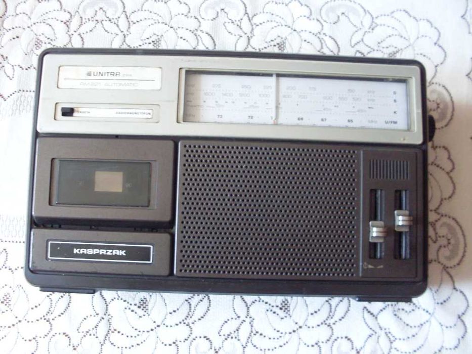 Radio magnetofon Unitra kasprzak + drugi