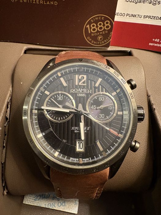 Męski zegarek Roamer kwarcowy