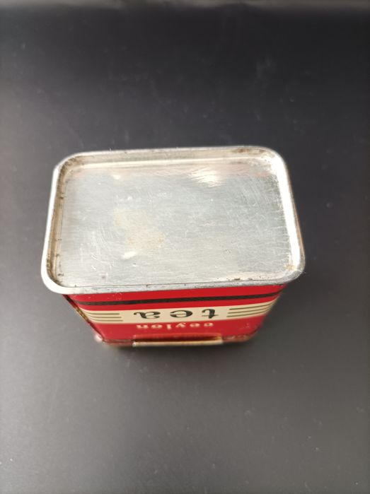 Stara puszka po herbacie Ceylon tea