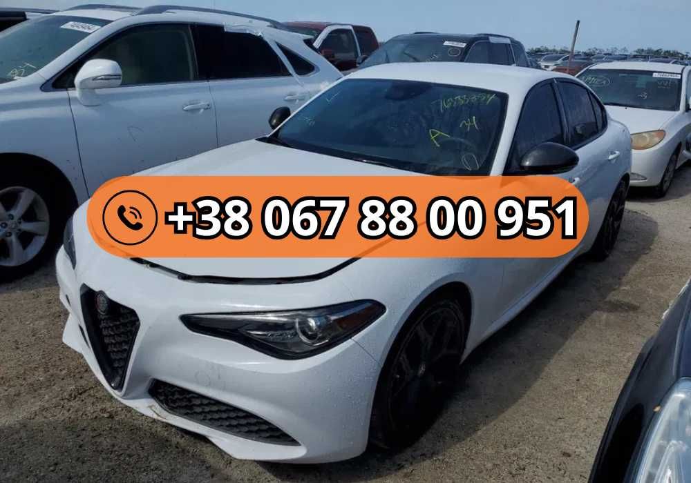 Бампер Alfa Romeo Giulia 2016- разборка Альфа Ромео Гулія запчастини