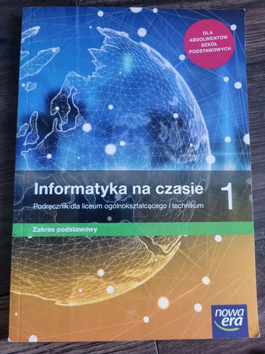 Podręcznik "Informatyka na czasie 1"