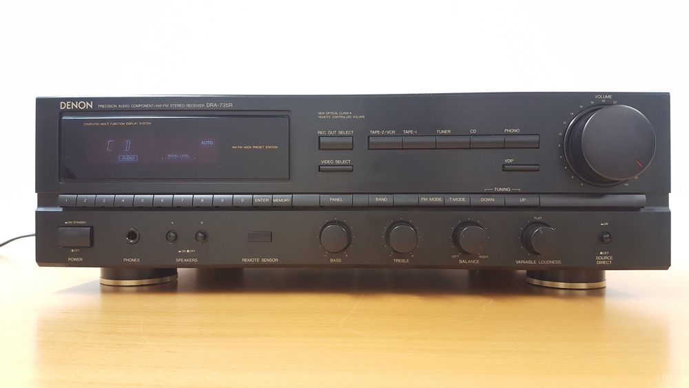Wzmacniacz STEREO Denon DRA-735R  Amplituner Japan
