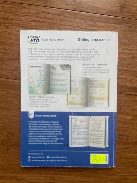 Biologia na czasie 1 podręcznik