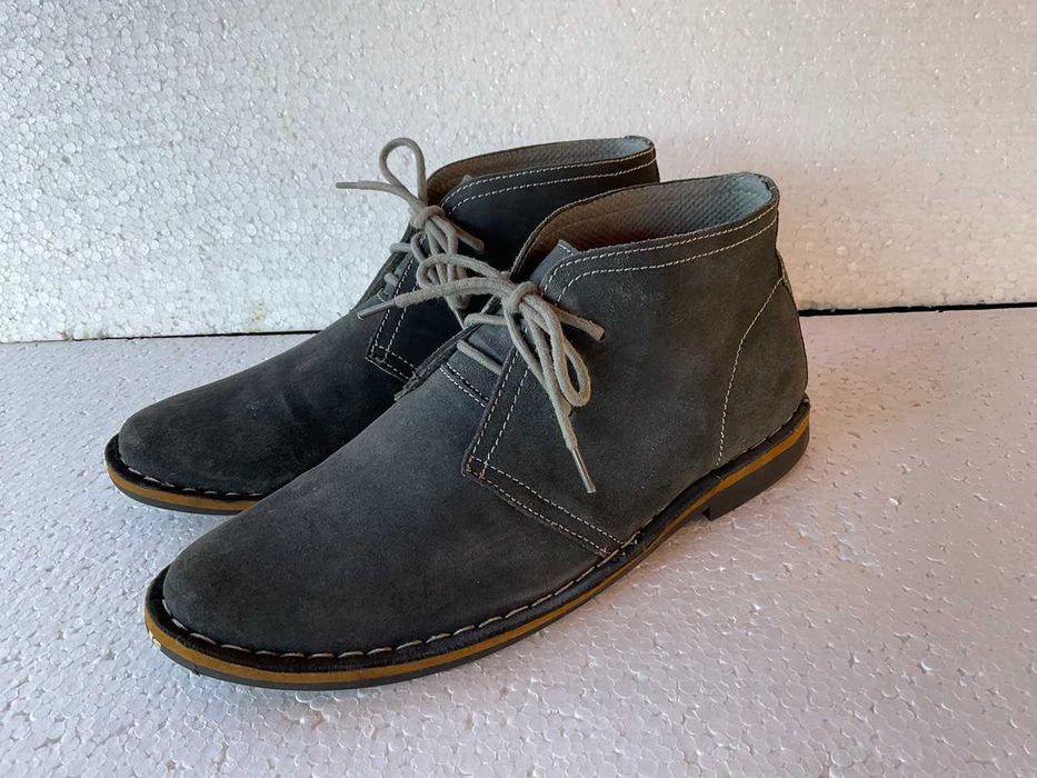 Черевики, туфлі, ботинки замшеві, р43