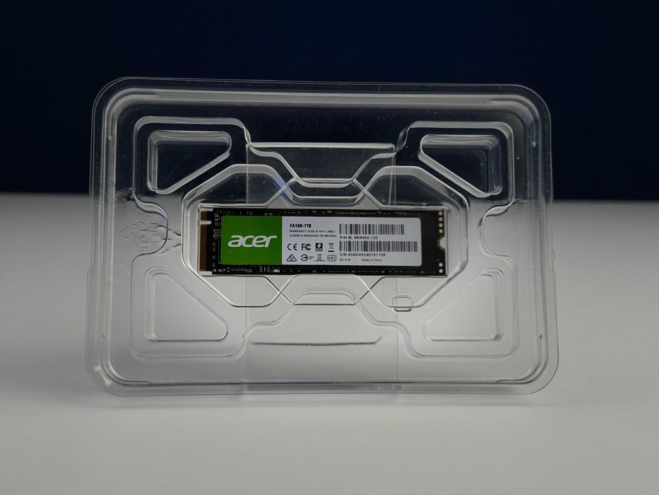 SSD накопичувач Acer FA100 M.2 PCIe 3.0 x4 1TB | МАГАЗИН | Гарантія 90 днів