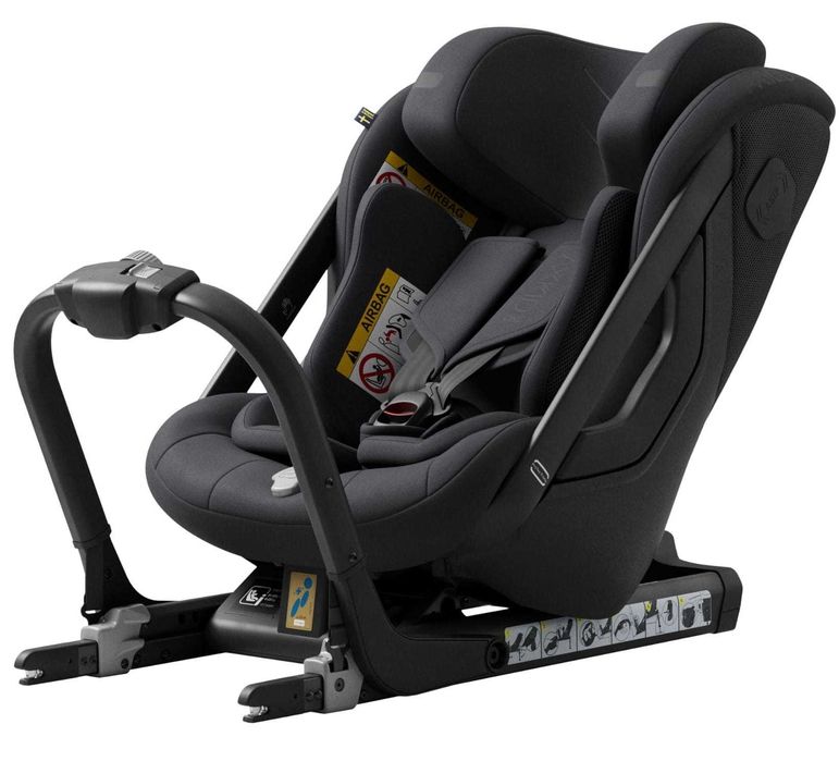 AXKID ONE 3 fotelik RWF 61-125 cm | Coastal Storm Black, Arctic Mist Grey