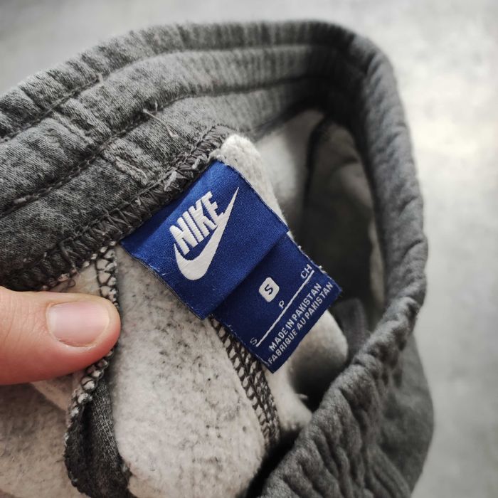 MĘSKIE Spodnie Dresy Dresowe Joggery Ciemno Szare Nike Trening Casual