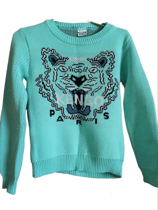 Тепла кофта з тигром