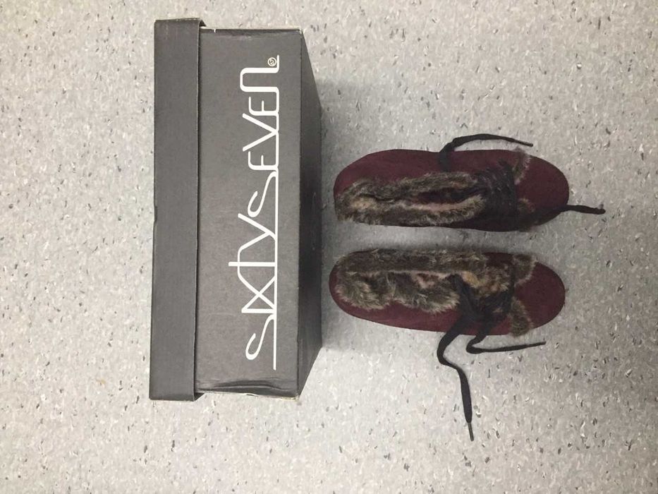 Botins Bordeaux Sixty Seven - Tamanho 38