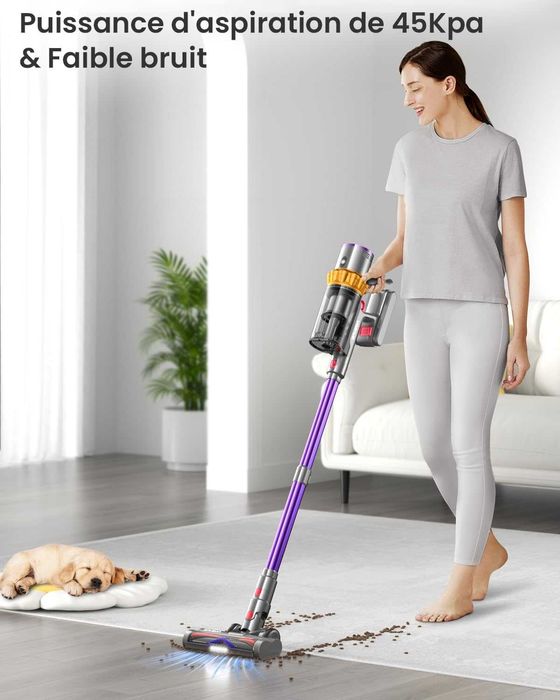 Mocny bezprzewodowy odkurzacz ANYSON Stars 5 45 Kpa/ 550W / 65 min