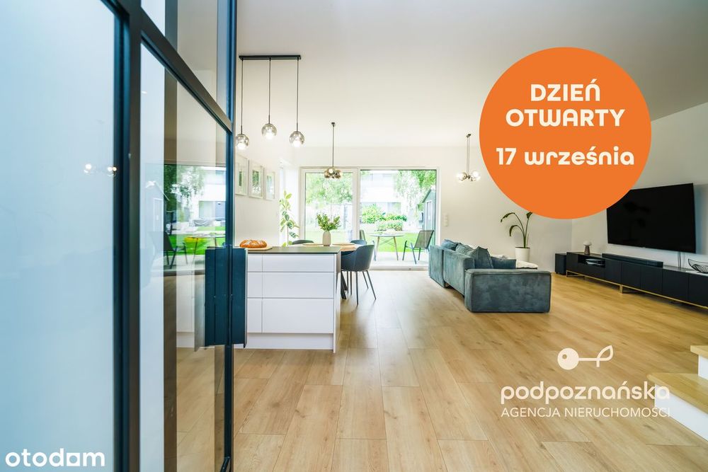 Wykończony dom z 2023 r. dla dużej rodziny – 6 pokoi, gabinet, garaż