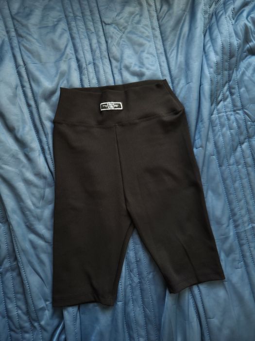 Kolarki legginsy rybaczki czarne xs
