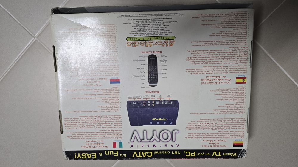 AVerMedia JoyTV Bridging PC e Video